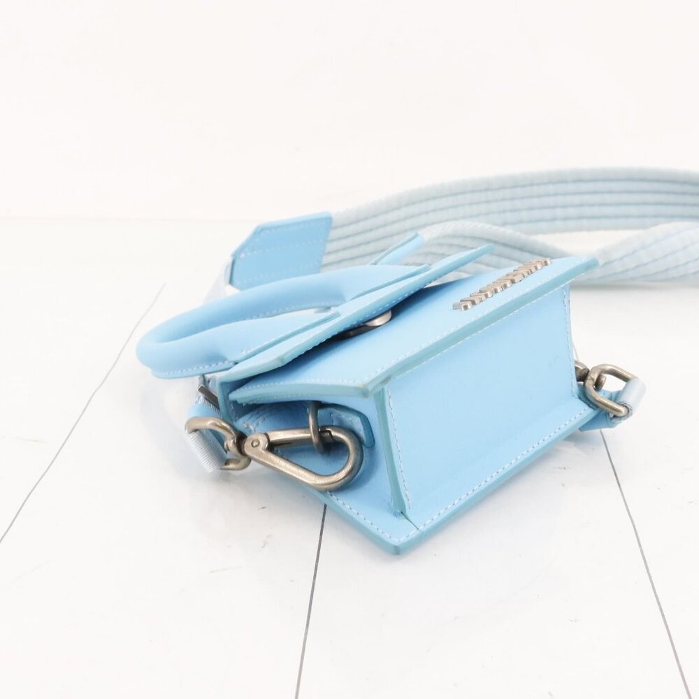 Jacquemus Le Chiquito Mini Sky Blue 2-Way Bag - Picture 6 of 17